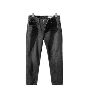 rag & bone Jeans Women's size 25 Black Wash Dre Low Rise Slim Minimalist Grunge